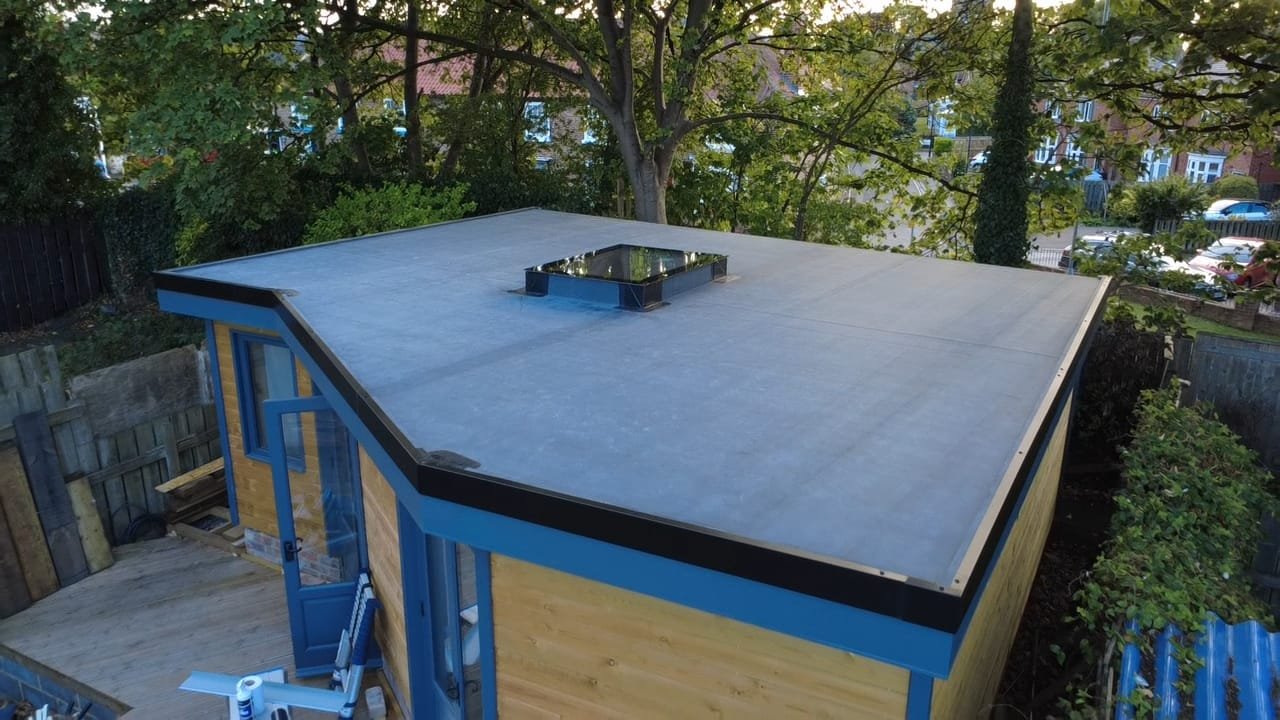 flat roofing county durham new rubber roof teesside
