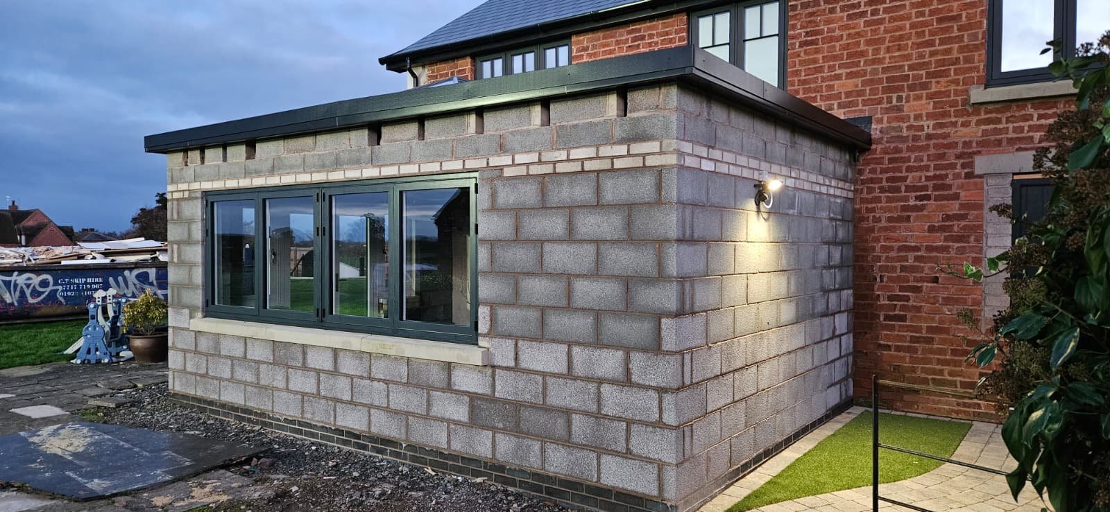 flat roofing county durham roofing and roofline repairs with a new rubber roof by ku designs teesside