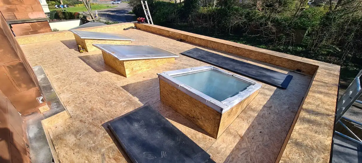 flat roof extension by kudesigns in the north east